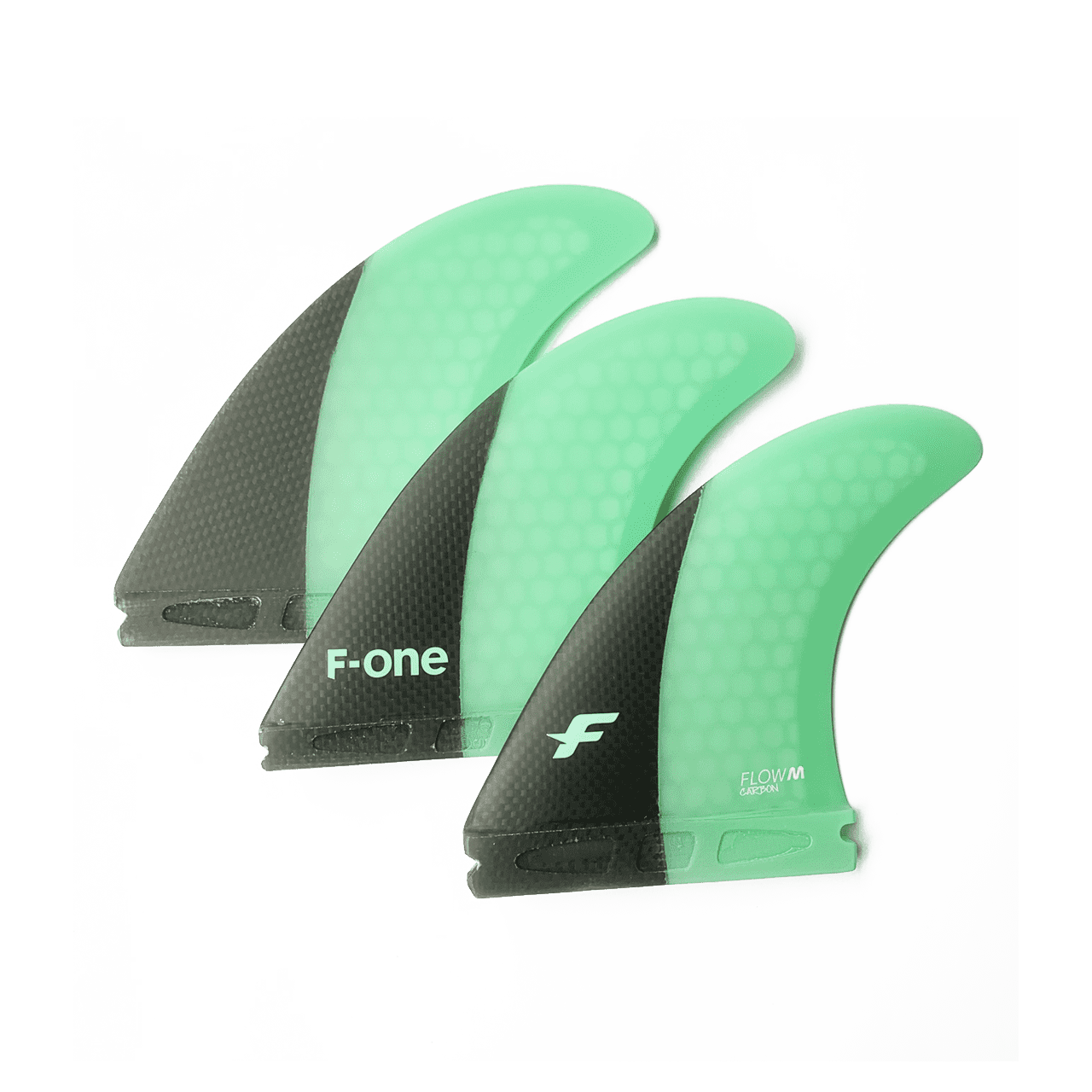 F-One Fins Flow Carbon Thruster Set